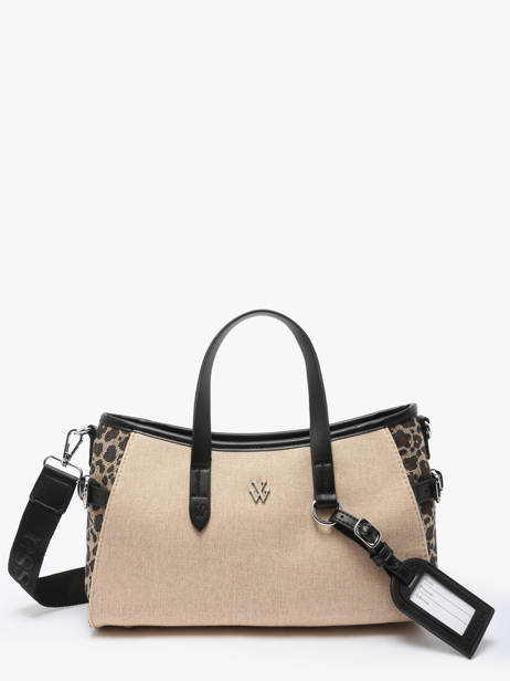Handtas Leopard Vanessa wu Beige leopard MA0132M